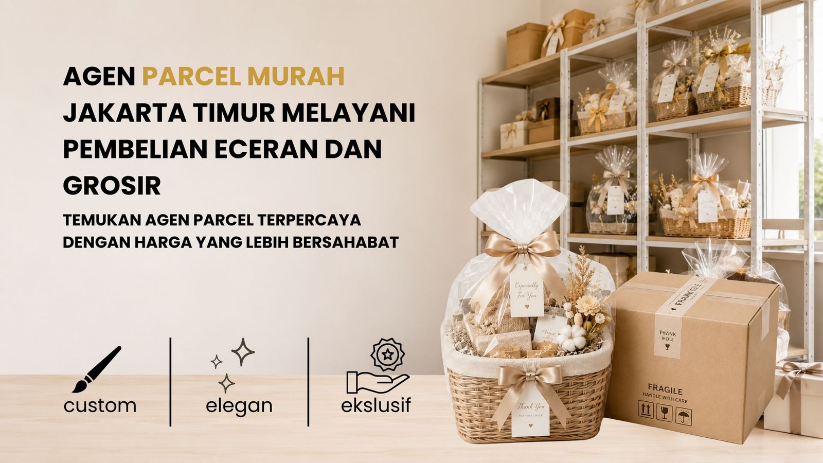 Agen Parcel Murah Jakarta Timur Melayani Pembelian Eceran dan Grosir