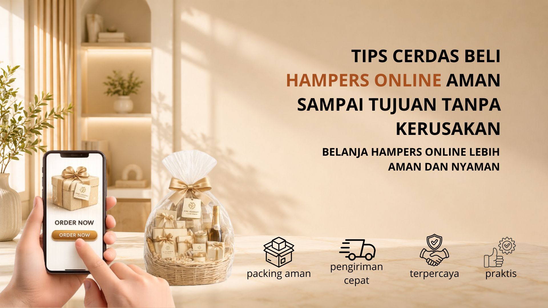 Tips Cerdas Beli Hampers Online Aman Sampai Tujuan Tanpa Kerusakan