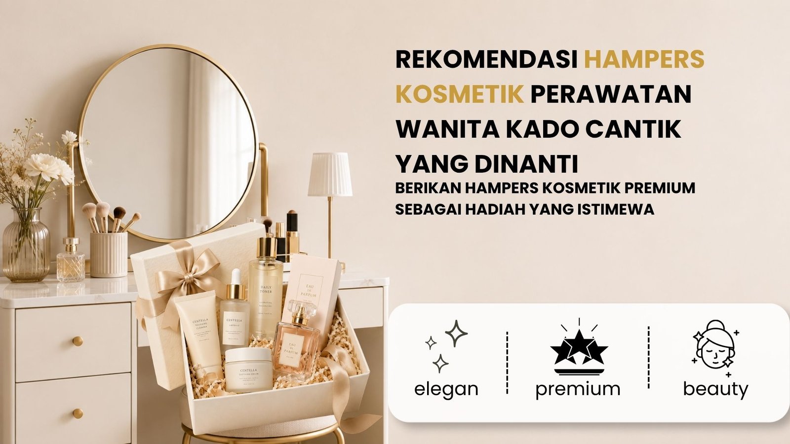 Rekomendasi Hampers Kosmetik Perawatan Wanita Kado Cantik yang Dinanti