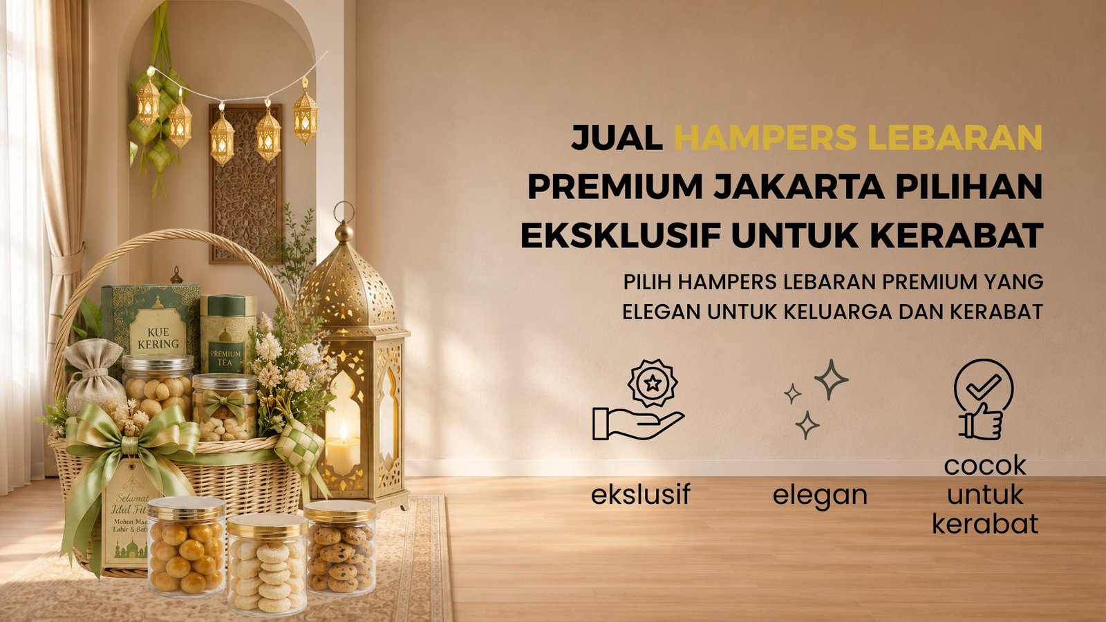 Jual Hampers Lebaran Premium Jakarta: Pilihan Eksklusif untuk Kerabat