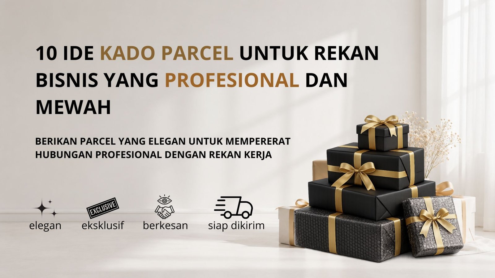 10 Ide Kado Parcel untuk Rekan Bisnis yang Profesional &#038; Mewah