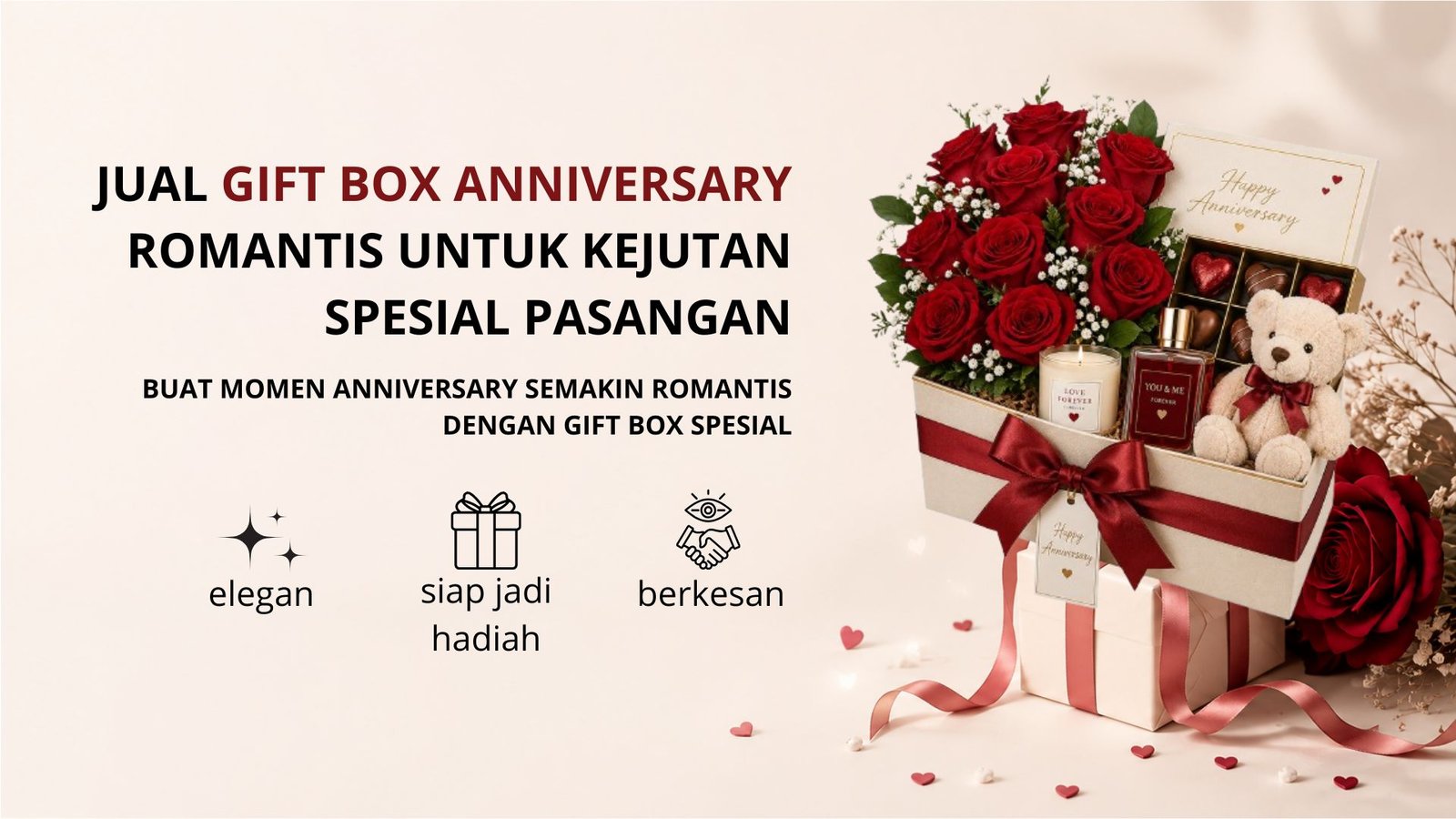 Jual Gift Box Anniversary Romantis untuk Kejutan Spesial Pasangan