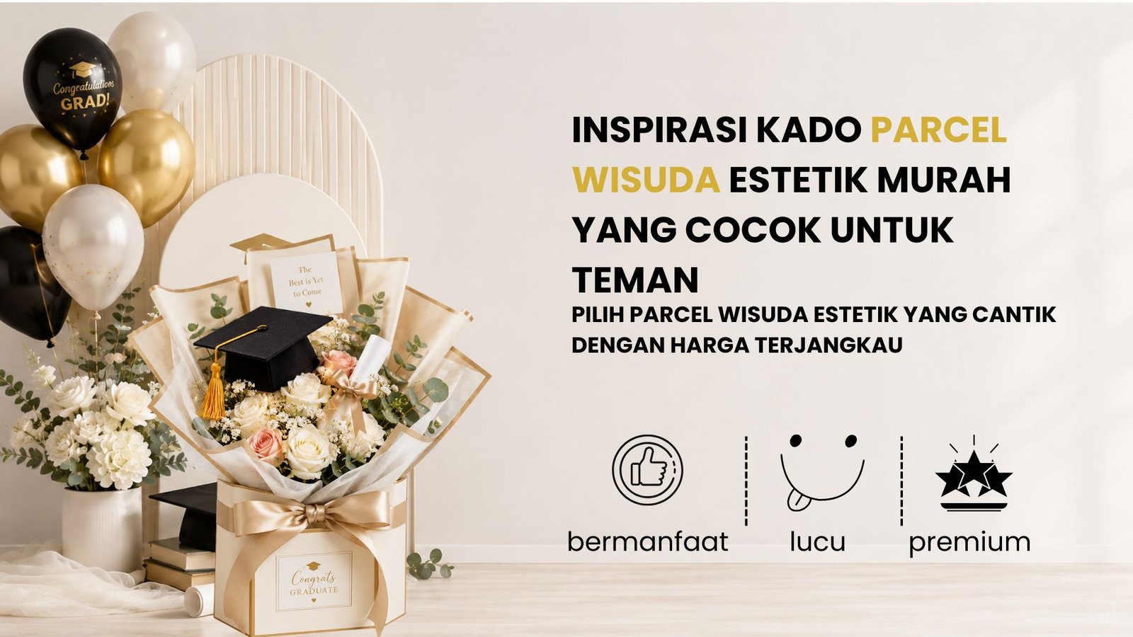 Inspirasi Kado Parcel Wisuda Estetik Murah yang Cocok untuk Teman