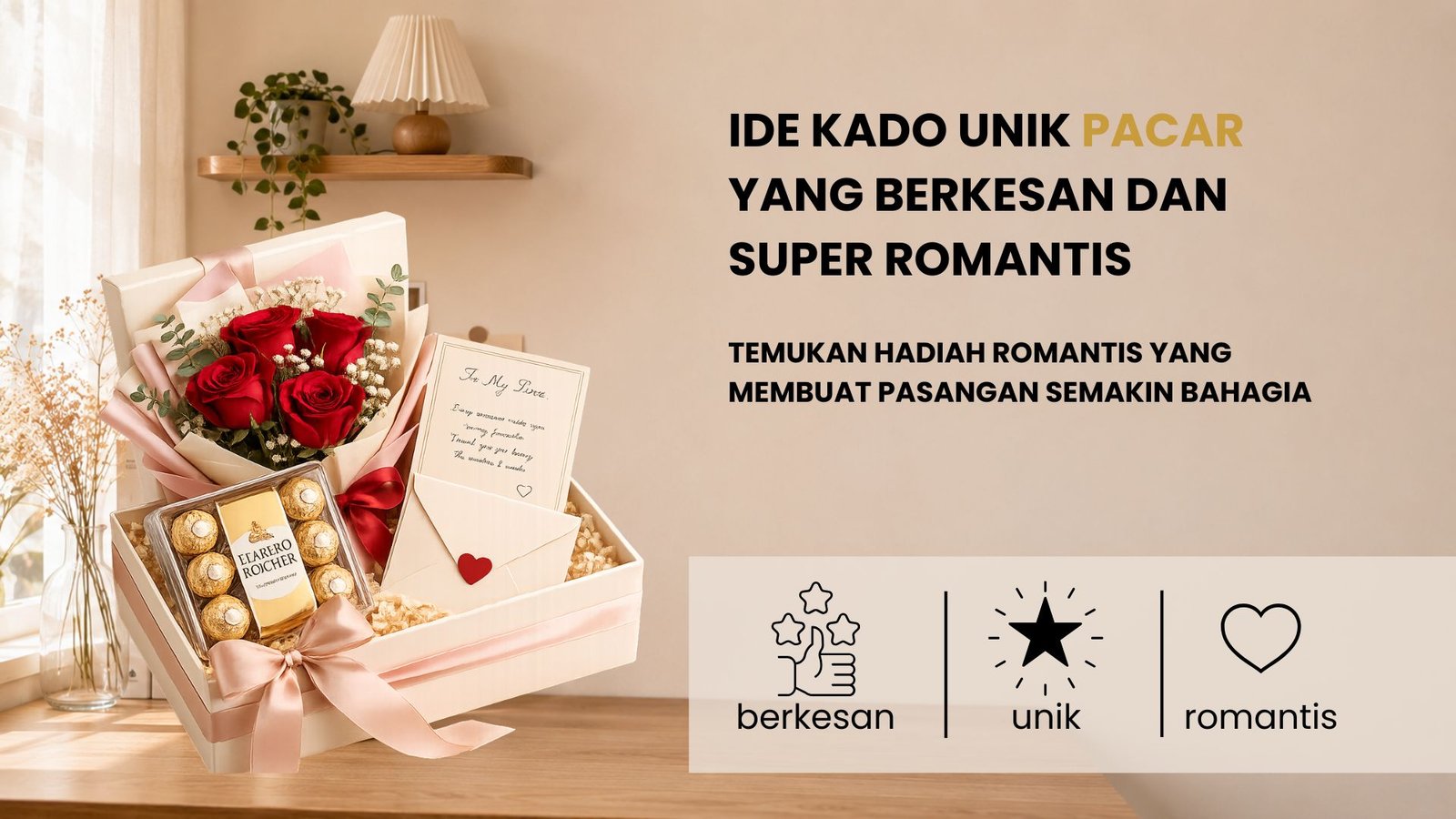 Ide Kado Unik Pacar yang Berkesan dan Super Romantis