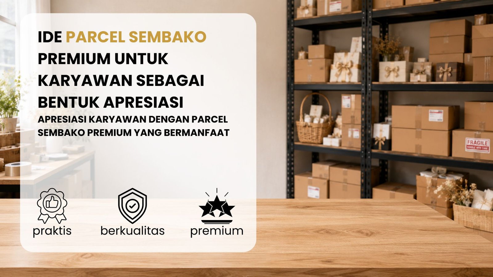 Ide Parcel Sembako Premium untuk Karyawan Sebagai Bentuk Apresiasi