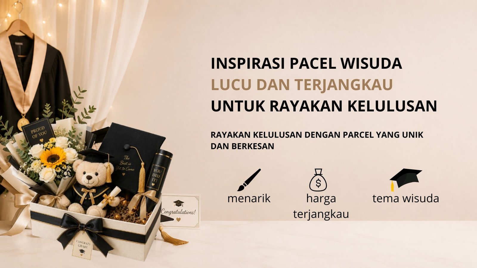 Inspirasi Parcel Wisuda Lucu dan Terjangkau untuk Rayakan Kelulusan