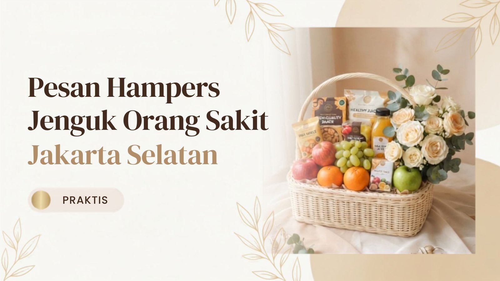 Pesan Hampers Jenguk Orang Sakit Jakarta Selatan Praktis