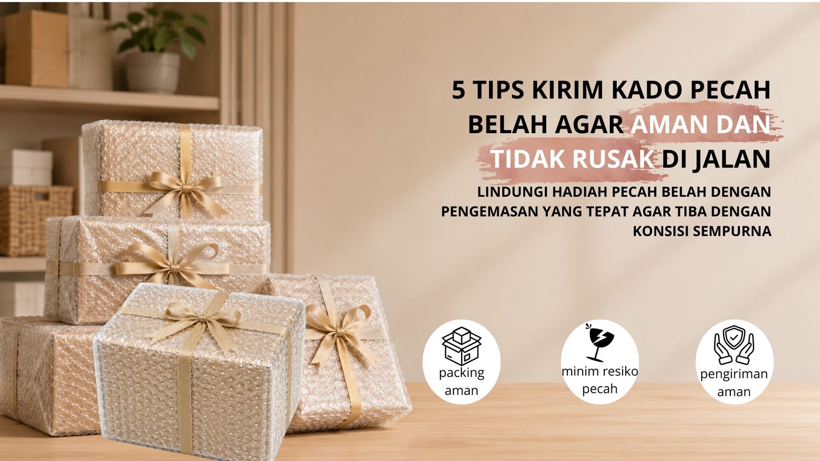 5 Tips Kirim Kado Pecah Belah Agar Aman dan Tidak Rusak di Jalan