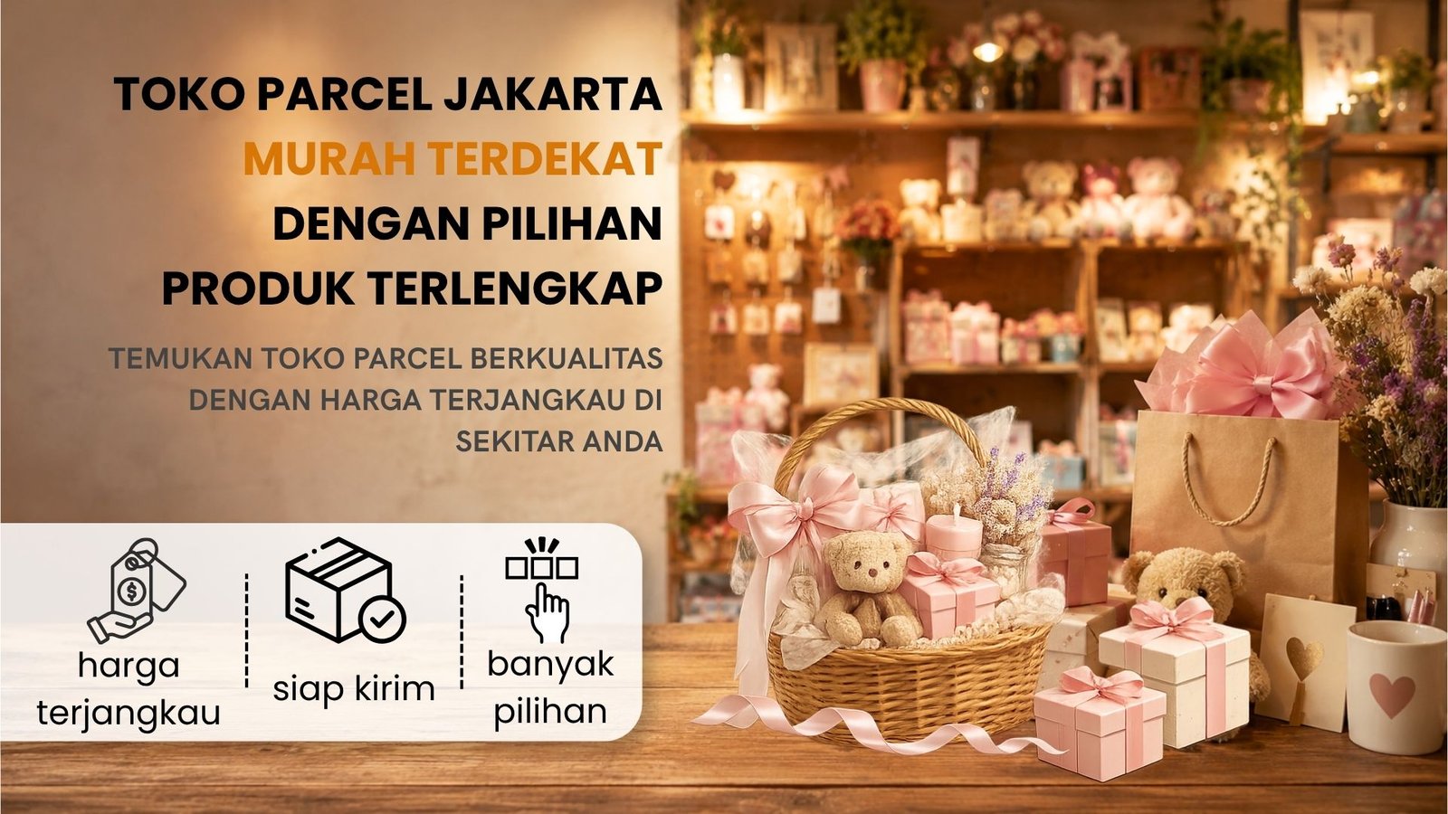Toko Parcel Jakarta Murah Terdekat dengan Pilihan Produk Terlengkap