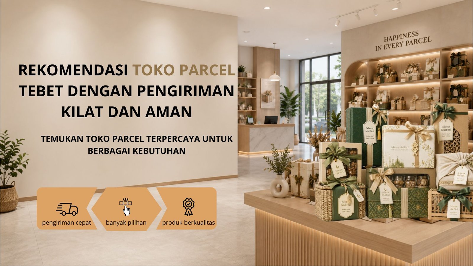 Rekomendasi Toko Parcel Tebet dengan Pengiriman Kilat dan Aman